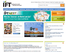 Tablet Screenshot of ift.org